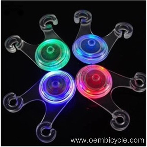 Mini bright rear led light colorful silicone bike light for sale